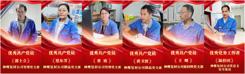身邊的優秀黨員②神鷹復材黨總支先鋒風采
